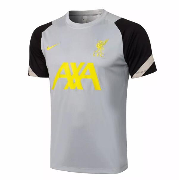 2021/22 Liverpool Light Grey Training Shirt